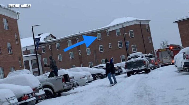Brevard College Dorm Roof Collapses In Winter Storm
