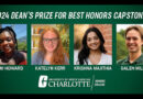 Charlotte Honors College Students Recognized For Exemplary Research