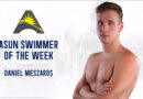 Queens University’s Daniel Meszaros Selected Co-ASUN Swimmer Of The Week