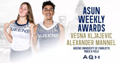 Queens University’s Vesna Kljajevic Selected ASUN Field Athlete Of The Week