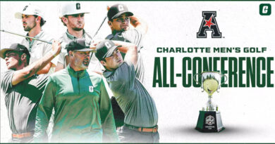 Charlotte Golf Coach Ryan Cabbage Named American Coach Of The Year — Again