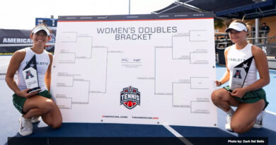 Charlotte Doubles  Duo, Shona Nakano and Amalia Widdowson, Win American Conference Championship